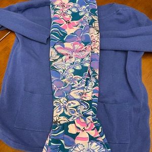 Lilly Pulitzer Little Girls Sweater and Pants set